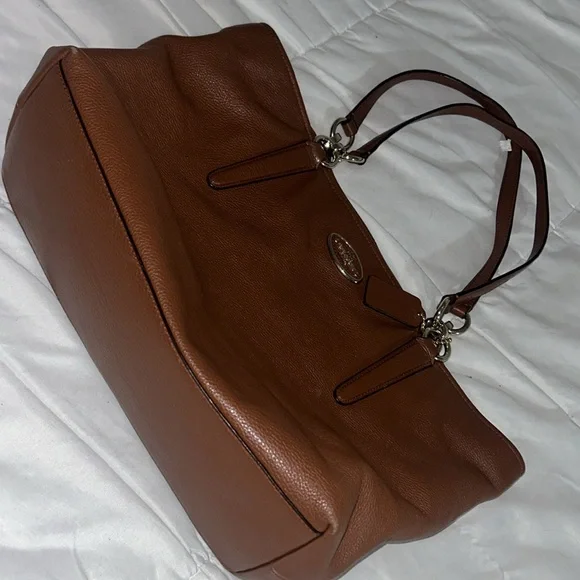 Authentic Leather Coach Purse - Picture 4 of 9